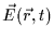 $\vec{E}(\vec{r},t)$